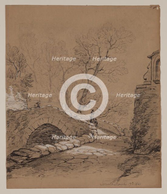 Sorrento, March 19, 1841. Creator: John William Casilear.