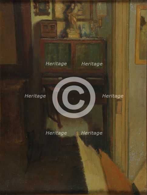 Sa chambre, End of 19th cen.. Creator: Dulac, Charles-Marie (1865-1898).