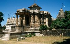 Sat-bis-Deori Temple, Chittaurgarh, Rajasthan, India, 11th century. Creator: Vivienne Sharp