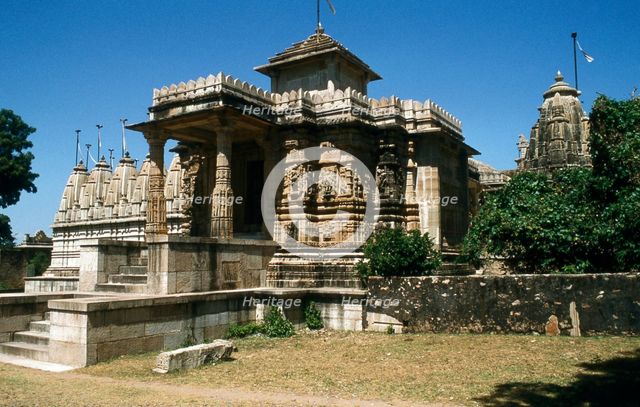 Sat-bis-Deori Temple, Chittaurgarh, Rajasthan, India, 11th century. Creator: Vivienne Sharp.