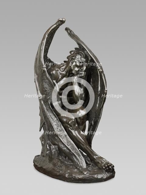 Satan, 1833-1834. Artist: Jean-Jacques Feuchere.