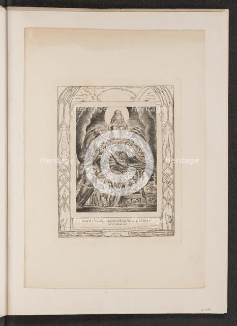 Satan Before the Throne of God, 1825. Creator: William Blake.