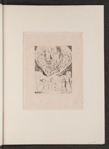 Satan Going Forth from the Presence of the Lord, 1825. Creator: William Blake