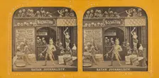 Satan Journaliste., 1860s. Creator: Adolphe Block