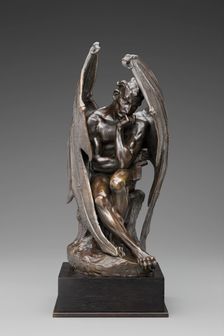 Satan, modelled 1833, cast 1835. Creator: Jean-Jacques Feuchere