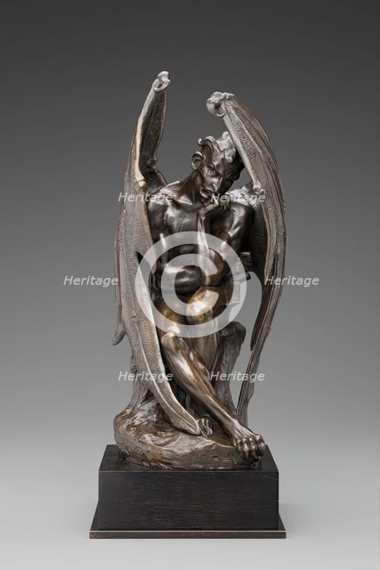 Satan, modelled 1833, cast 1835. Creator: Jean-Jacques Feuchere.
