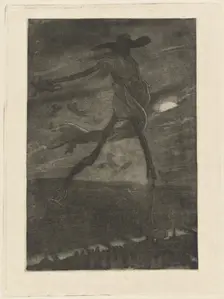 Satan Sowing Tare (Satan semant l'ivraie). Creator: Félicien Rops