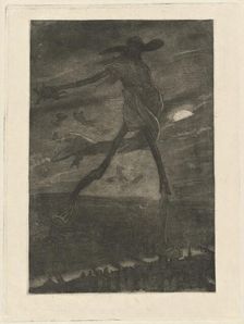 Satan Sowing Tare (Satan semant l'ivraie). Creator: Félicien Rops