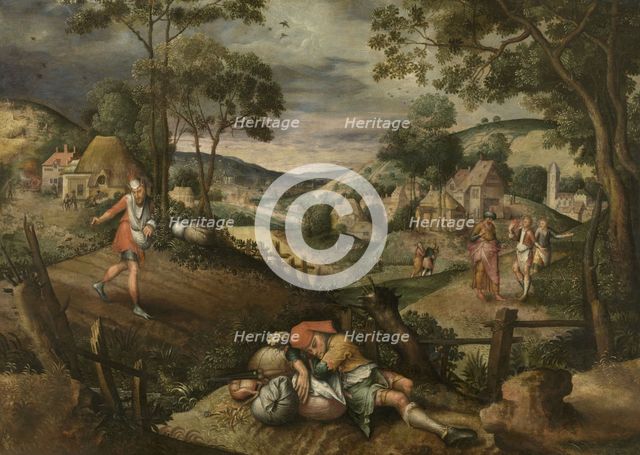Satan Sowing Tares, Between 1530 and 1560. Creator: Master of the Prodigal Son.