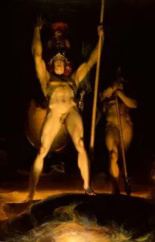 Satan summoning his Legions, 1796-97. Creator: Thomas Lawrence