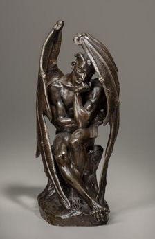 Satan Surveying The Fallen Angels, c1790. Creator: Jean-Jacques Feuchere