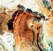Satellite photograph of Great Namaland, Namibia, 1972. Creator: Unknown