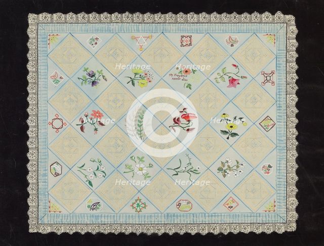 Satin Bedspread, c. 1936. Creator: Sebastian Simonet.