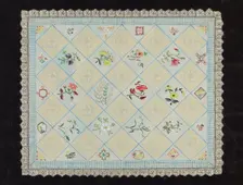 Satin Bedspread, c. 1936. Creator: Sebastian Simonet