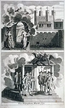 Satire, 1771. Artist: Anon