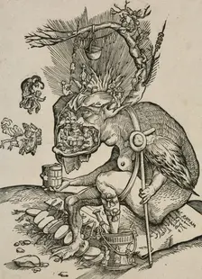 Satire of Indulgence, before 1536. Creator: Gerung, Matthias (1500-1568/70)