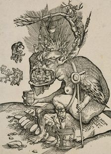 Satire of Indulgence, before 1536. Creator: Gerung, Matthias (1500-1568/70)
