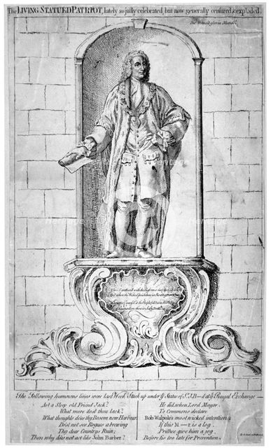 Satire relating to Sir John Barnard, 1755. Artist: Anon