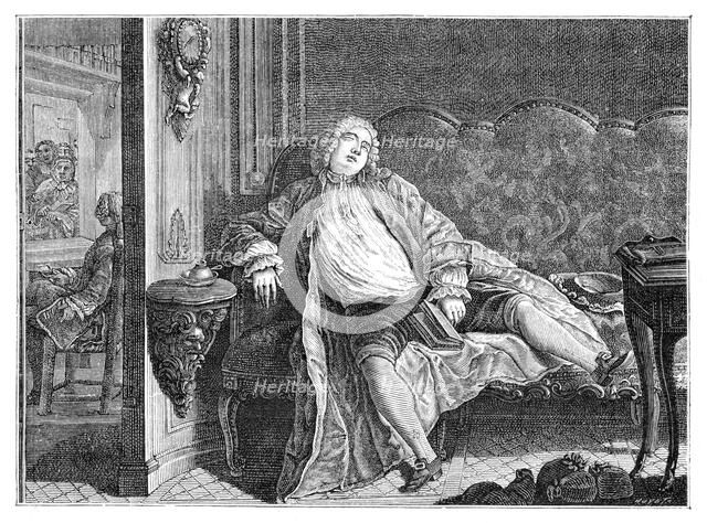 Satirical Composition Of Dumesnil, (1885). Artist: Unknown