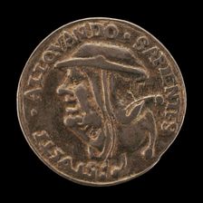 Satirical Head of a Cardinal [reverse], c. 1540. Creator: Unknown