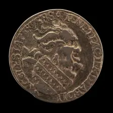 Satirical Head of a Pope [obverse], c. 1540. Creator: Unknown