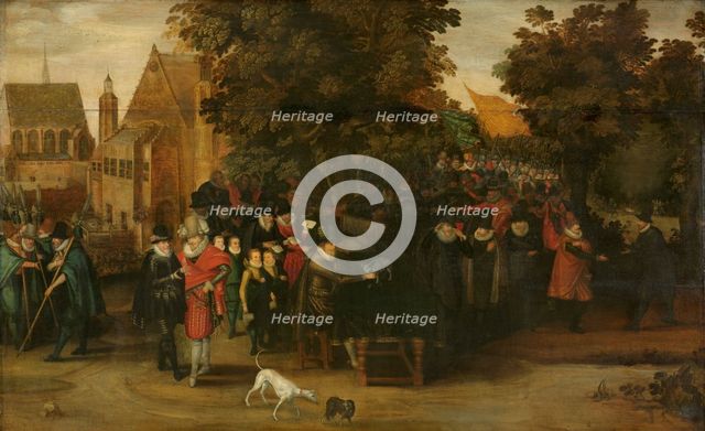 Satirical Show on Dutch Politics around 1619, c.1619-c.1620. Creator: Follower of Adriaen Pietersz van de Venne.
