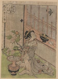 Satsuki hototogisu, 1772. Creator: Koryusai, Isoda (1735-1790)