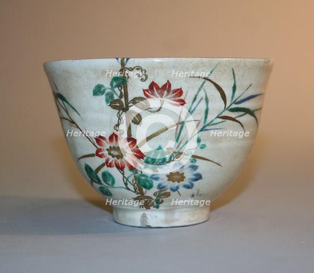 Satsuma Ware Teabowl, 18th century. Creator: Unknown.