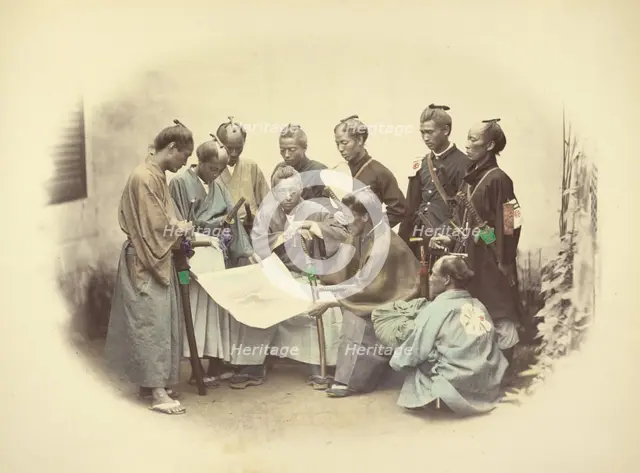 Satsuma's General, 1866-1867. Creator: Felice Beato.