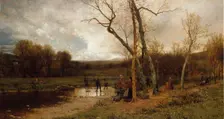 Saturday Afternoon, 1875. Creator: Jervis McEntee