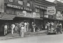 Saturday afternoon- San Augustine, Texas, 1939. Creator: Russell Lee