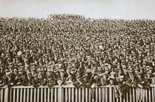 Saturday football crowd, 20th century. Creator: Unknown