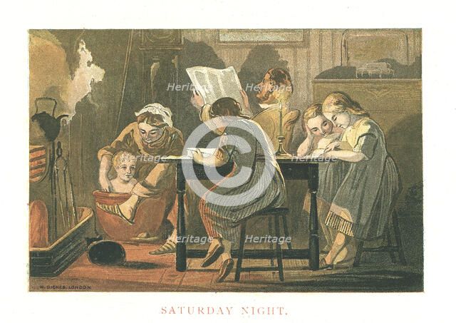 'Saturday Night'. Artist: Unknown