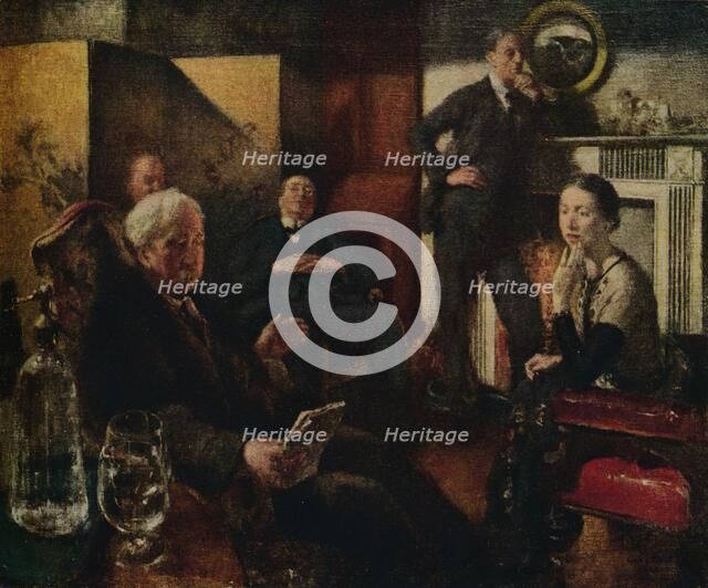 'Saturday Night in the Vale', 1928-9. Artist: Henry Tonks.