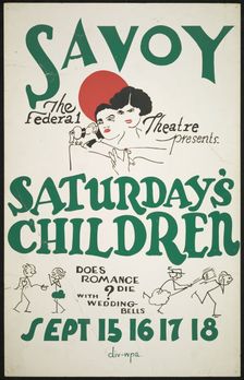 Saturday's Children, San Diego, 1937. Creator: Unknown