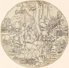 Saturn, 1582. Creator: Master I.S.