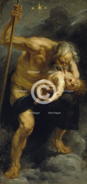 Saturn devouring his son, 1636-1638. Artist: Rubens, Pieter Paul (1577-1640)