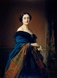 Saturnina Canaleta de Girona, 1856. Creator: Federico de Madrazo y Kuntz