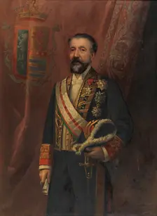 Saturnino Esteban Collantes y Miquel, Count of Esteban Collantes, 1891. Creator: Asterio Mañanós Martínez