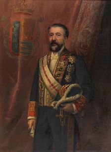 Saturnino Esteban Collantes y Miquel, Count of Esteban Collantes, 1891. Creator: Asterio Mañanós Martínez