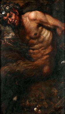 Satyr, ca 1588. Creator: Carracci, Annibale (1560-1609)