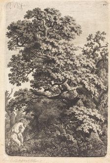 Satyr and Nymph in a Swamp, 1790s. Creator: Carl Wilhelm Kolbe the elder