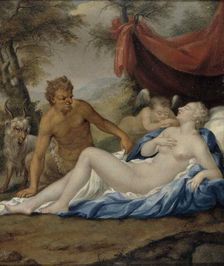 Satyr and nymph (Jupiter and Antiope). Creator: Andreas von Behn