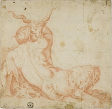 Satyr and Goat, after 1600. Creator: Unknown