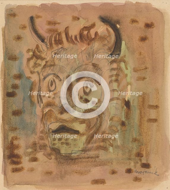 Satyr, around 1942. Creator: Cyprian Majernik.