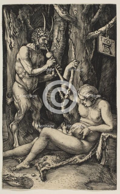 Satyr Family, 1505. Creator: Albrecht Durer.