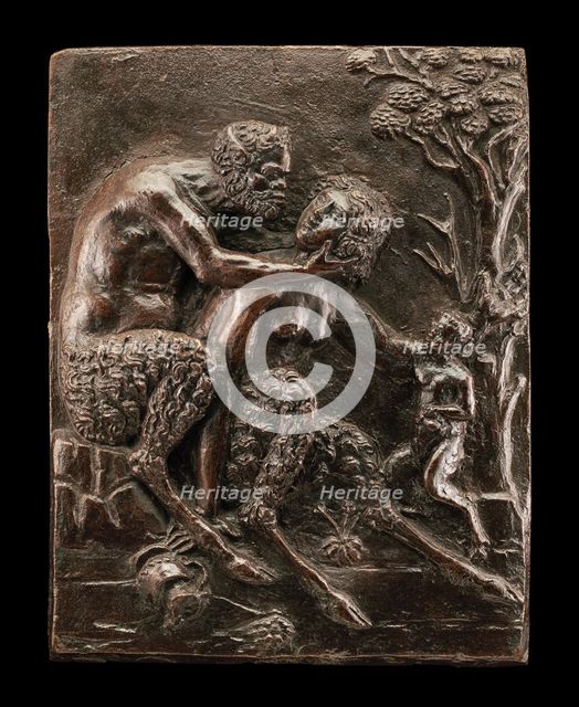 Satyr Family, c. 1500. Creator: Andrea Briosco.