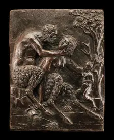 Satyr Family, c. 1500. Creator: Andrea Briosco
