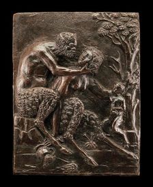 Satyr Family, c. 1500. Creator: Andrea Briosco