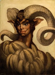 Satyr of the Valley of Hesperides, 1930. Creator: Néstor, (Néstor Martín-Fernández de la Torre) (1887-1938)